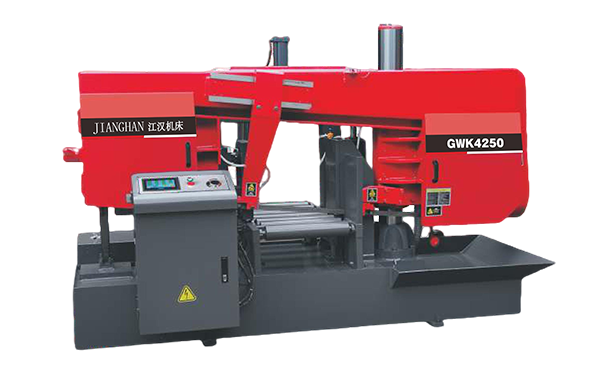 周矶管理区GWK4250卧式带锯床（型材专切）