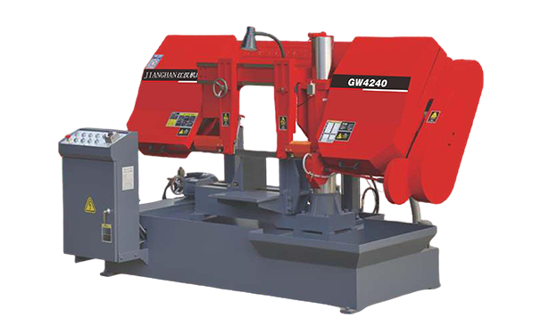 周矶管理区GW4240双柱卧式带锯床